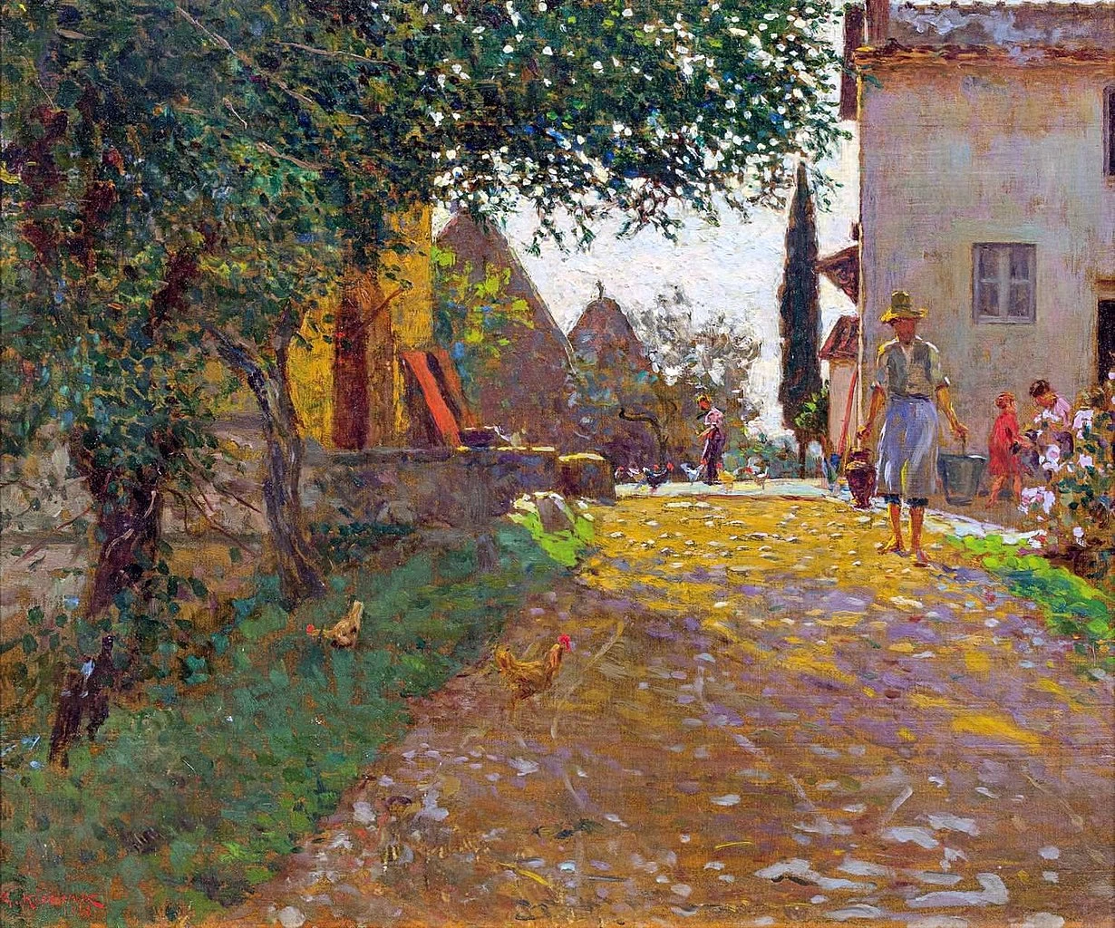 Scena di fattoria